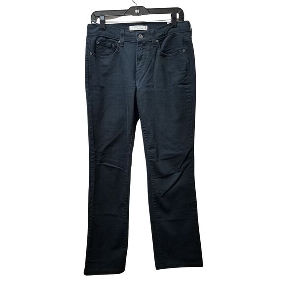 Levi's Denim - Levis 505 Women's Straight Leg Black Denim Jeans  Size 6 Short